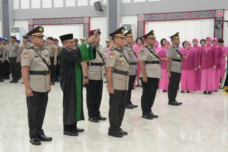 Kapolda Sumut Pimpin Sertijab Pejabat Utama dan Kapolres