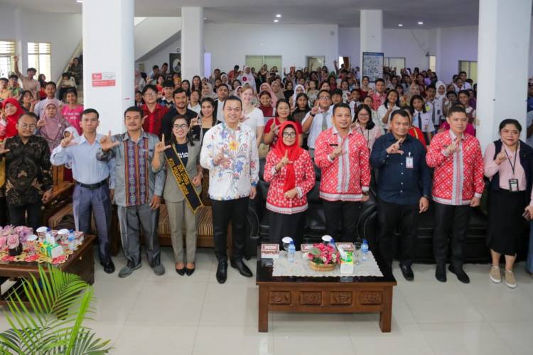 dr Susanti Buka Arpus Challenge Dinas Arsip dan Perpustakaan Siantar