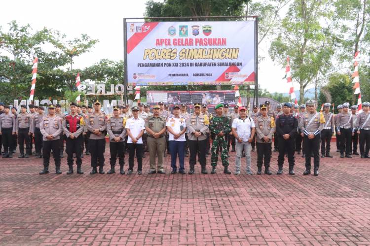 Gelar Pasukan Operasi HATRA TOBA 2024 untuk Pengamanan PON XXI