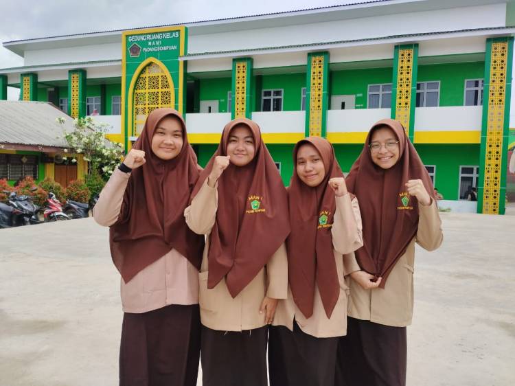 Luar Biasa Membanggakan, 4 Siswa MAN 1 Padangsidimpuan Melaju Ke KSM Tingkat Nasional Tahun 2024