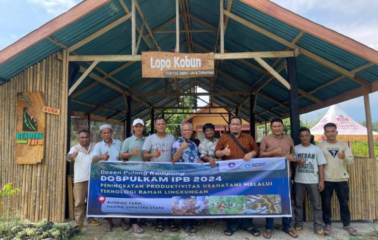 Dospulkam IPB University Menjangkau Mandailing Natal Sumatera Utara