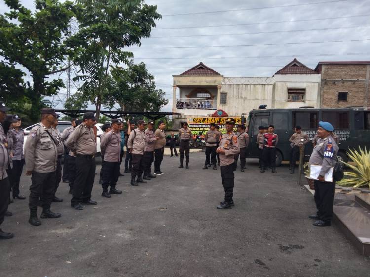 Polres Simalungun Amankan Unjuk Rasa Aliansi Gerakan Masyarakat Tutup TPL, Hakim Tolak Gugatan Praperadilan