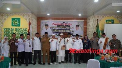 Tasyakuran Penyelenggaraan Haji 2024: Pj. Bupati Langkat doakan Semua Jemaah Haji Mabrur