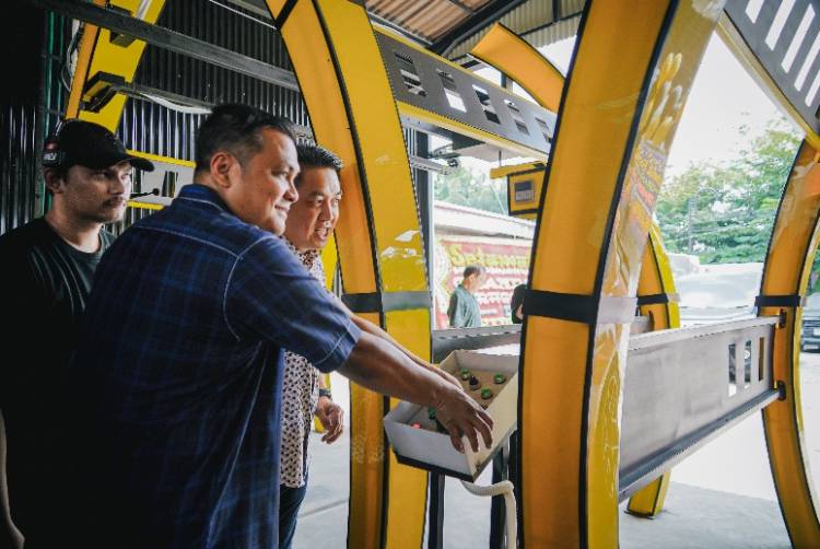 Gunakan Teknologi Robotik Hidrolik & Libatkan UMKM, Bobby Nasution Apresiasi Kehadiran Dragon&rsquo;s and Cafe