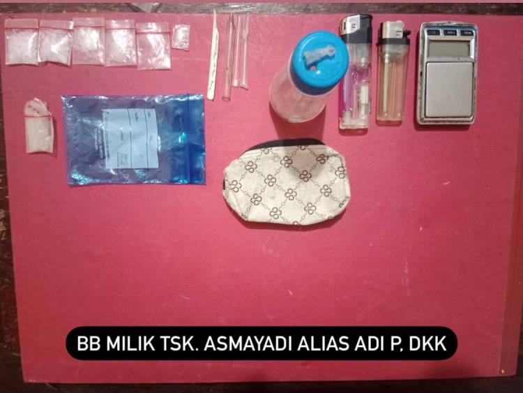 Polres Labusel Gerebek Gubuk Narkoba di Desa Sei Meranti