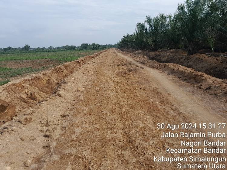 Warga Nagori Bandar Jawa ucapkan terima kasih atas pembuatan Jalan Alternatif