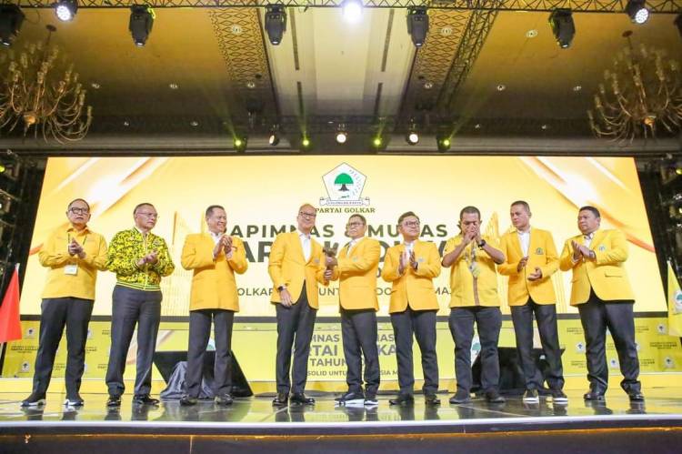 Munas XI Partai Golkar Resmi Dibuka, Ijeck Terpilih Pimpinan Sidang Wilayah Barat