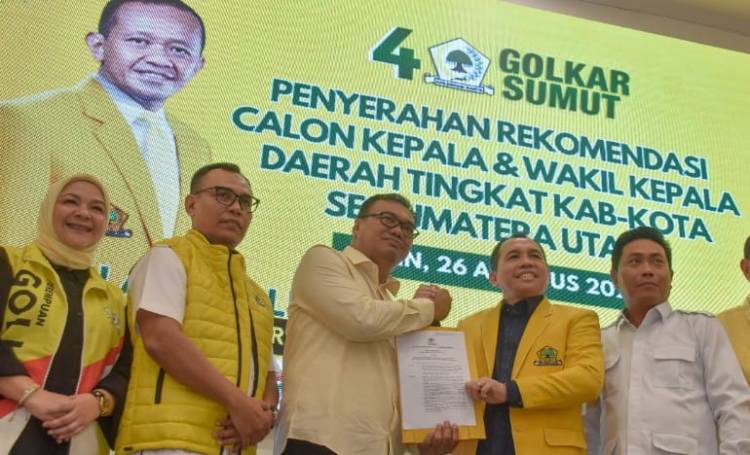 Asti Ludin Tambunan dan Lom Lom Suwondo Maju di Deli Serdang