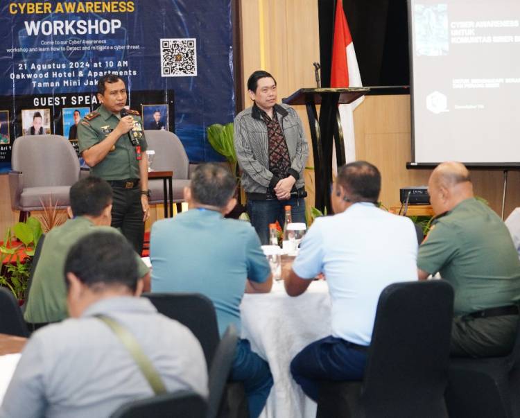 Tingkatkan Kesadaran Keamanan Siber, Satsiber TNI Gelar Security Awareness Program Seminar