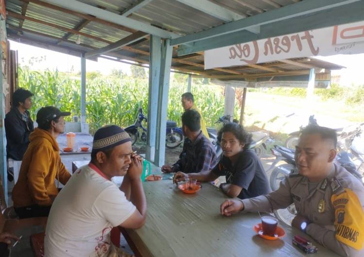 Bhabinkamtibmas Polres Simalungun Bergerak di Seluruh Desa dan Nagori Gelar Operasi Preemtif
