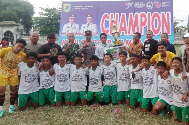 SFA.Academy Menang Telak 4 - 0 Tekuk Gladiator Tebing Tinggi Pada Mini Soccer U- 18 Piala Bupati Dan Wakil Bupati Sergai