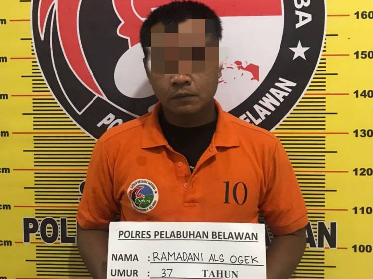 Sat Narkoba Polres Pelabuhan Belawan Tangkap Pengedar di Jalan Jala
