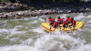 Perlombaan  Arung Jeram PON XXI  Ditpolairud Mengawasi dengan Ketat