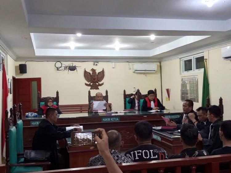 Ketua IPK Pancur Batu Diamanta Sembiring Kembali Dipersidangan