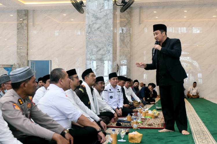 Safari Dakwah ke Kabupaten/Kota, Pj Gubernur Sumut Fatoni Ajak Masyarakat Doakan Sukses dan Semarakkan PON XXI