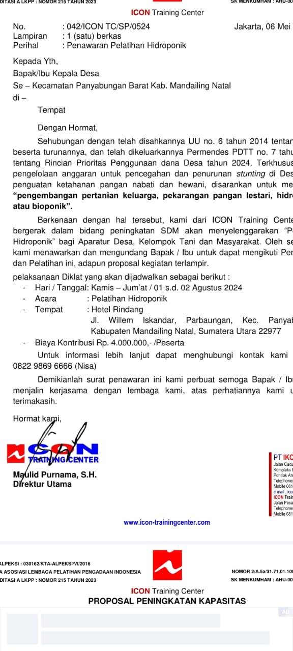 Kegiatan Life Skill diduga Mega korupsi di Mandailing Natal