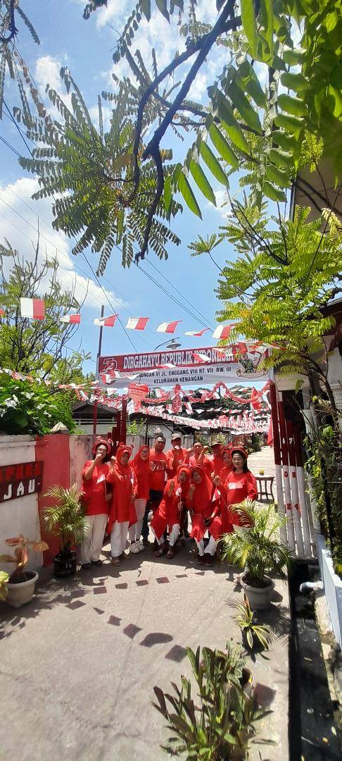 Meriahkan HUT RI ke 79, Masyarakat se Prumnas Mandala Ikuti Lomba Kebersihan dan Menghias