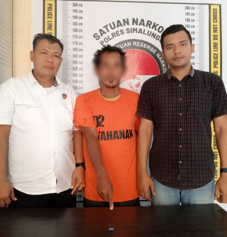 Polres Simalungun Berhasil Bekuk Pengedar Narkoba di SaribuDolok