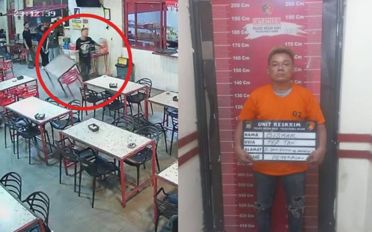 Unit Reksrim Polsek Medan Baru Amankan Pelaku Pemerasan di Jalan Terompet