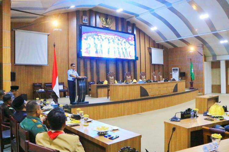 Danlanud Sultan Hasanuddin Hadiri Rapat Paripurna DPRD Kabupaten Maros