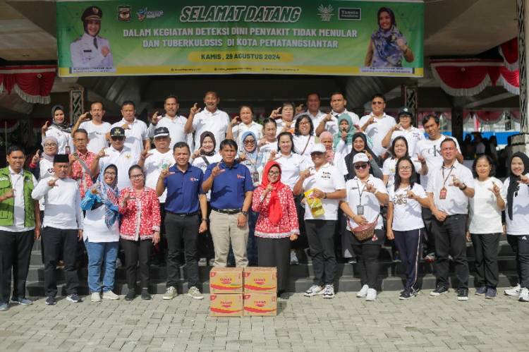 Pemko Siantar Gelar Skrining PTM dan Skrining Tuberkulosis Bagi Masyarakat