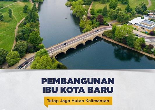 Kementrian PUPR: Konsep Ibu Kota Baru Dijamin Jaga Kelestarian Hutan