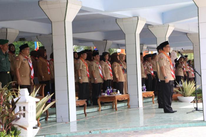 Wakil Walikota Binjai Pimpin Apel Besar Hari Pramuka ke-58