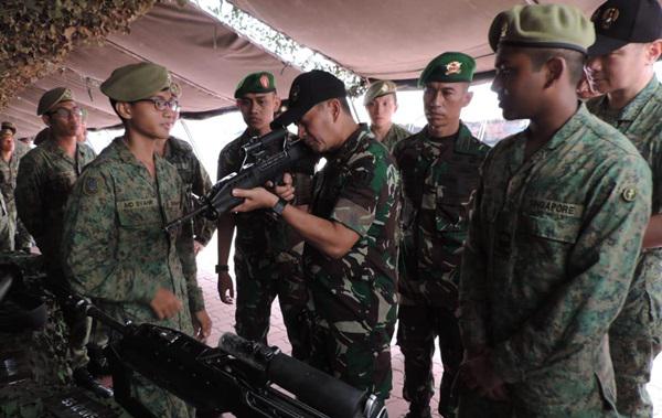 Latma Safkar Indopura, Wahana Bangun Hubungan TNI AD-Singapore Army