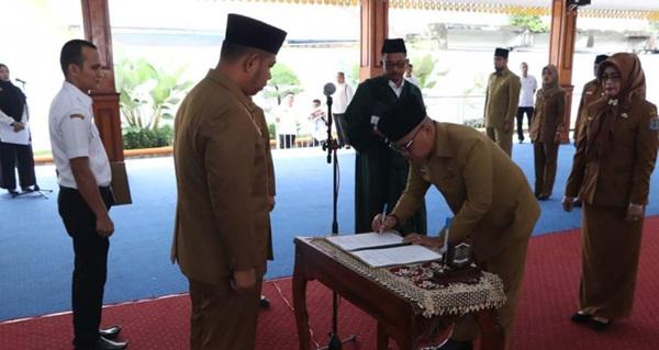 Sekdako Binjai Lantik 6 Orang Pejabat Eselon