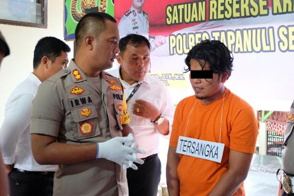 Peras Pejabat, Oknum Aktivis di Padang Lawas Ditangkap