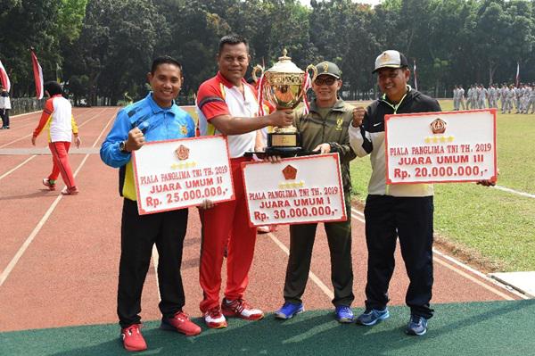 Kejuaraan Panglima TNI Cup 2019 Resmi Ditutup, Ini Para Pemenang