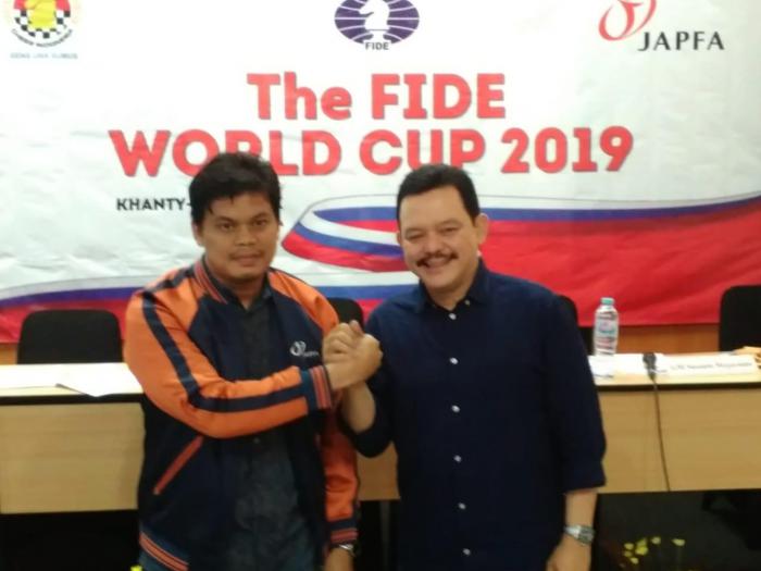 Japfa  Antarkan Susanto Megaranto Menuju Piala Dunia Catur 2019