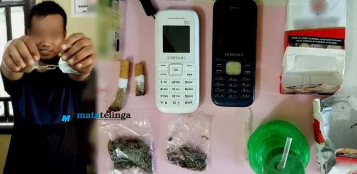 Resahkan Warga, Polsek Airjoman Grebek Kediaman Penjual Narkoba