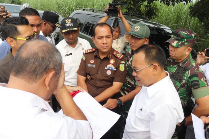 BPN Sumut, Pemko Binjai, Kodam, dan Kajari Binjai  tinjau dan ukur lahan Eks HGU PTPN II 