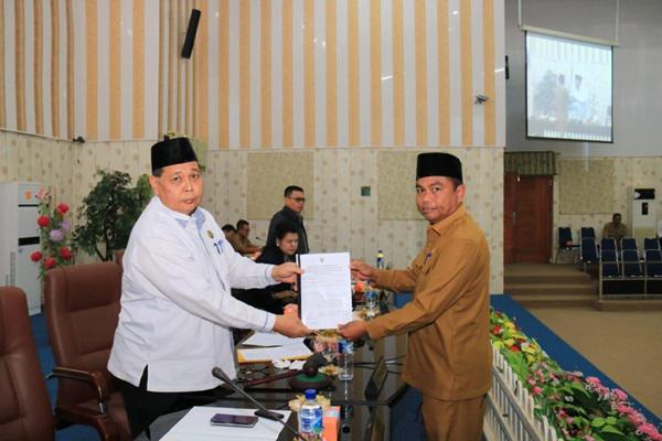P-APBD TA 2019 Pemkab Sergai Disahkan 