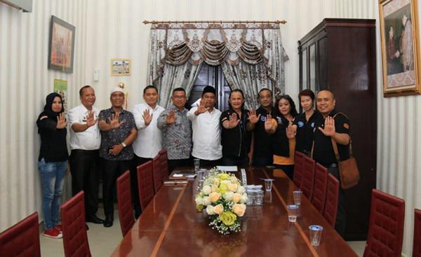 Wabup Sergai Terima Audensi Lembaga Anti Narkotika (LAN) Provinsi Sumut