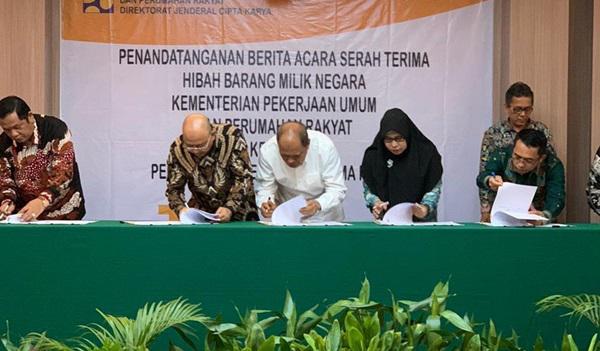 Pemko Medan Terima Hibah 3 BMN Infrastruktur Jalan Dari Kemen-PUPR