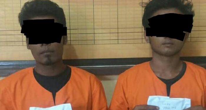 Miliki Ganja, 2 Pemuda Diamankan Polsek Sei Kanan 
