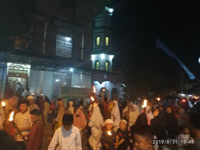 Pengamanan Kegiatan Pengamanan Kegiatan Pawai Obor Menyambut Tahun Baru Islam 1Muharram 1441 H
