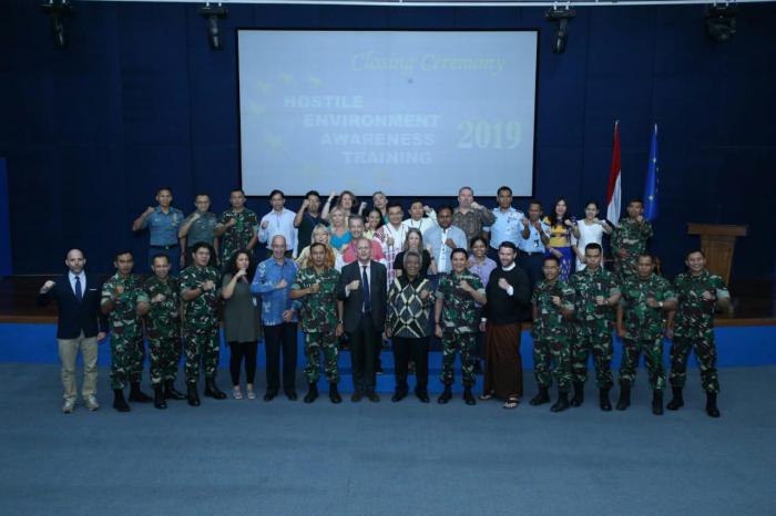 Dan PMPP TNI: TNI dan Uni Eropa Bangun Kerjasama Pelatihan Diplomat Uni Eropa