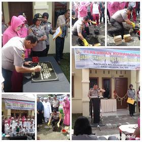  Kapolres Pelabuhan Belawan Resmikan Rumah Dinas
