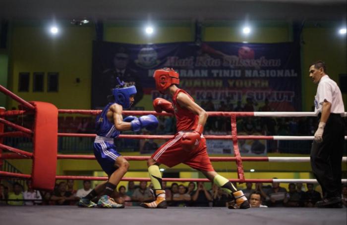 Kontingen Sumut Juara Umum Kejurnas Tinju Yunior Youth 2019