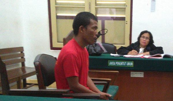 Pembunuh Pasangan Kumpul Kebo di Helvetia Dituntut 15 Tahun Penjara