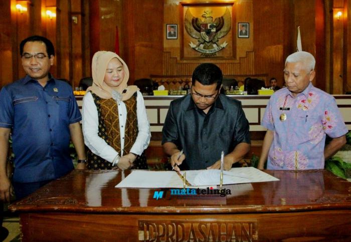 R-APBD Asahan TA 2020 Telah Disetujui  Para Wakil Rakyat Asahan