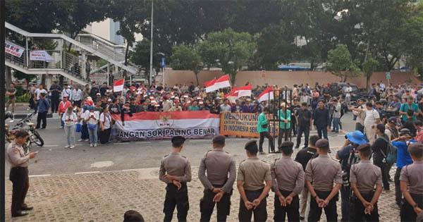 Gedung KPK Kembali Didatangi Massa Pendukung Revisi UU KPK
