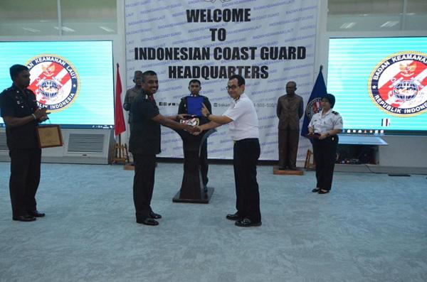 Bakamla RI Terima Courtessy Call Delegasi Sri Lanka