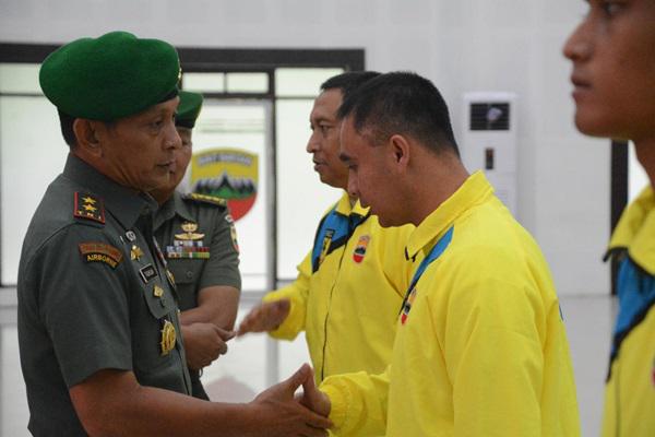 13 Prajurit Kodam I/BB Ikuti Kejurnas Karate Piala Panglima TNI VII 