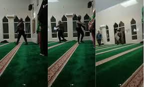 Video Polisi Masuk ke Masjid Pakai Sepatu Kejar Mahasiswa, Viral