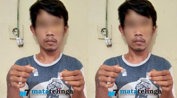 Jualan Sabu di Rumah Kontrakan, Wahyu Berakhir di Sel Tahanan Polsek Air Joman