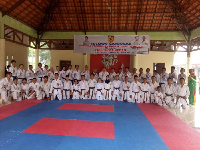 Pengcab FORKI Medan Gelar Latihan Gabungan Perdana